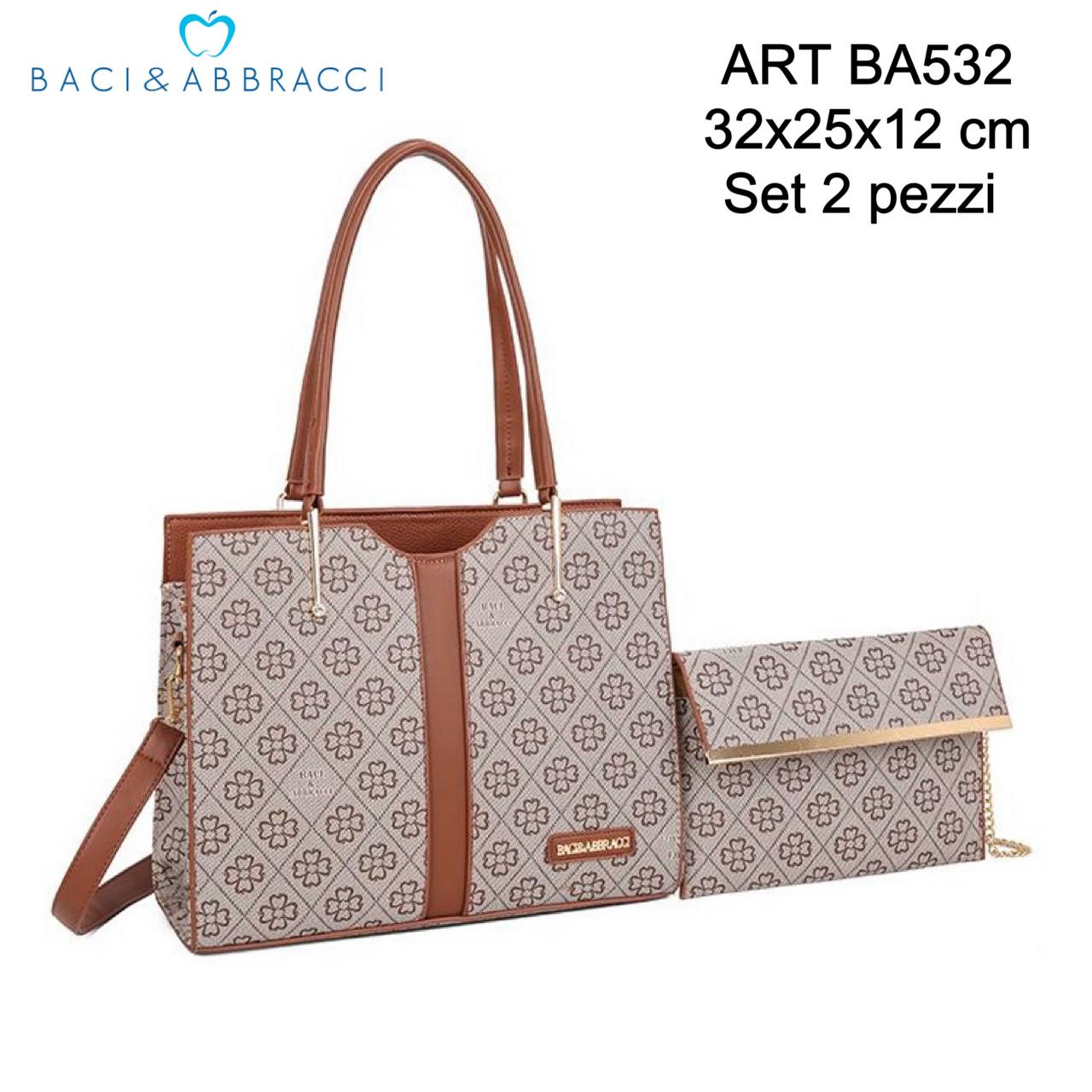 Set da 2 pezzi Baci&Abbracci borse
